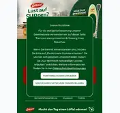 Kleine Seitenvorschau von erasco-gewinnspiel.de
