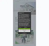 Kleine Seitenvorschau von hotel-pfaelzerhof.de