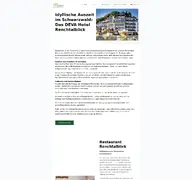 Kleine Seitenvorschau von hotel-renchtalblick.de