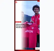 Kleine Seitenvorschau von wuerzburger-kickers.de