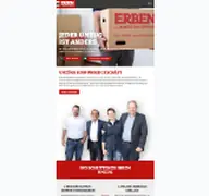 Kleine Seitenvorschau von erben-umzug.de