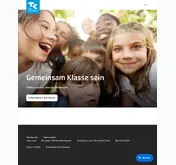 Kleine Seitenvorschau von gemeinsam-klasse-sein.de