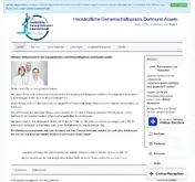 Kleine Seitenvorschau von gemeinschaftspraxis-asseln.de