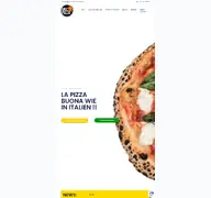 Kleine Seitenvorschau von lucapizza.de