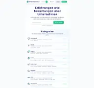 Kleine Seitenvorschau von erfahrungenscout.at