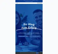 Kleine Seitenvorschau von erfolgspfad.de
