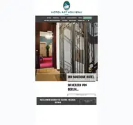 Kleine Seitenvorschau von hotelartnouveau.de