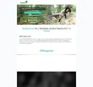 Kleine Seitenvorschau von hexengolf.de