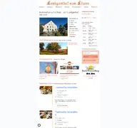 Kleine Seitenvorschau von loewen-rast.de