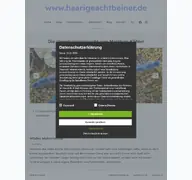 Kleine Seitenvorschau von haarigeachtbeiner.de