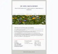 Kleine Seitenvorschau von lungenarzt-maria-weber.de