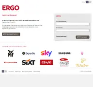 Kleine Seitenvorschau von ergo.mitarbeiterangebote.de