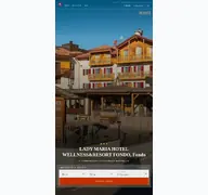 Kleine Seitenvorschau von ladymaria.resorthotel.de