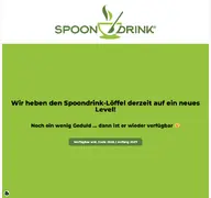 Kleine Seitenvorschau von spoondrink.de