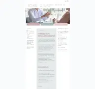 Kleine Seitenvorschau von gyneo.de