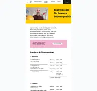Kleine Seitenvorschau von ergo-vision.de