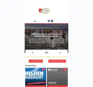 Kleine Seitenvorschau von sportbundstralsund.de
