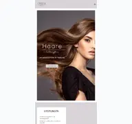 Kleine Seitenvorschau von haare-freiburg.de