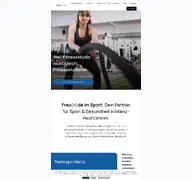 Kleine Seitenvorschau von sportraum-mainz.de