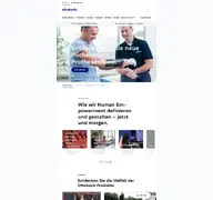 Kleine Seitenvorschau von ottobock.com