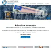 Kleine Seitenvorschau von fahrschule-menningen.de