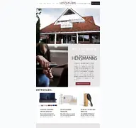Kleine Seitenvorschau von hensmanns.de