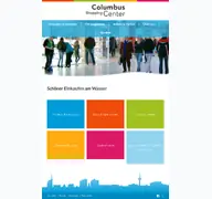 Kleine Seitenvorschau von columbus-center.de