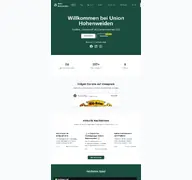 Kleine Seitenvorschau von union-hohenweiden.de
