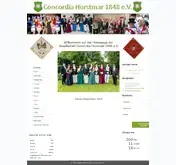 Kleine Seitenvorschau von concordia-horstmar.de