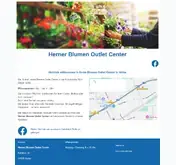 Kleine Seitenvorschau von herner-blumen-outlet-center.de