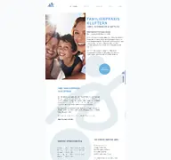 Kleine Seitenvorschau von familienpraxis-kluftern.de