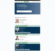 Kleine Seitenvorschau von familienrechtsinfo.ch