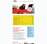 Kleine Seitenvorschau von familysupport.de