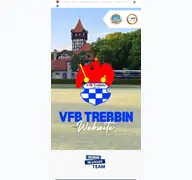 Kleine Seitenvorschau von vfb-trebbin.de