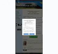 Kleine Seitenvorschau von fsv-leimbach.de