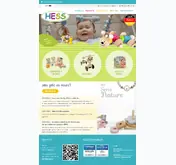 Kleine Seitenvorschau von hess-toys.de
