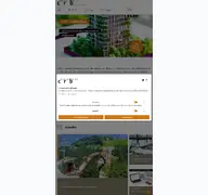 Kleine Seitenvorschau von crb.ch