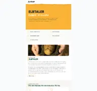 Kleine Seitenvorschau von mein-elbtaler.de