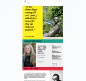 Kleine Seitenvorschau von kaestnerhaus-literatur.de