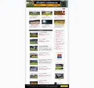 Kleine Seitenvorschau von erlebnis-stadion.de