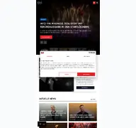Kleine Seitenvorschau von djmag.de