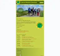 Kleine Seitenvorschau von erlebnis-wandern-saarland.de