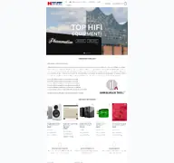 Kleine Seitenvorschau von hifi-shop-hamburg.de
