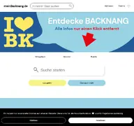 Kleine Seitenvorschau von meinbacknang.de