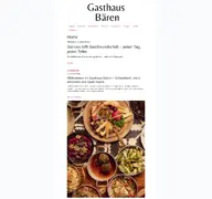 Kleine Seitenvorschau von gasthaus-baeren.de