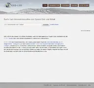 Kleine Seitenvorschau von geo-leo.de