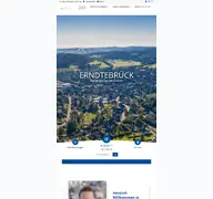 Kleine Seitenvorschau von erndtebrueck.de