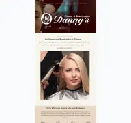 Kleine Seitenvorschau von dannys.de