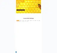 Kleine Seitenvorschau von honig-und-bienen.de