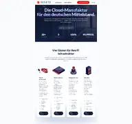 Kleine Seitenvorschau von ingate.de